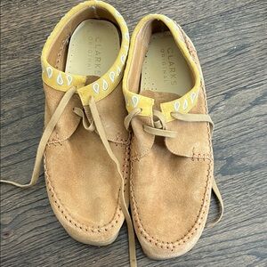 Clarks Tan Suede Men's Shoes